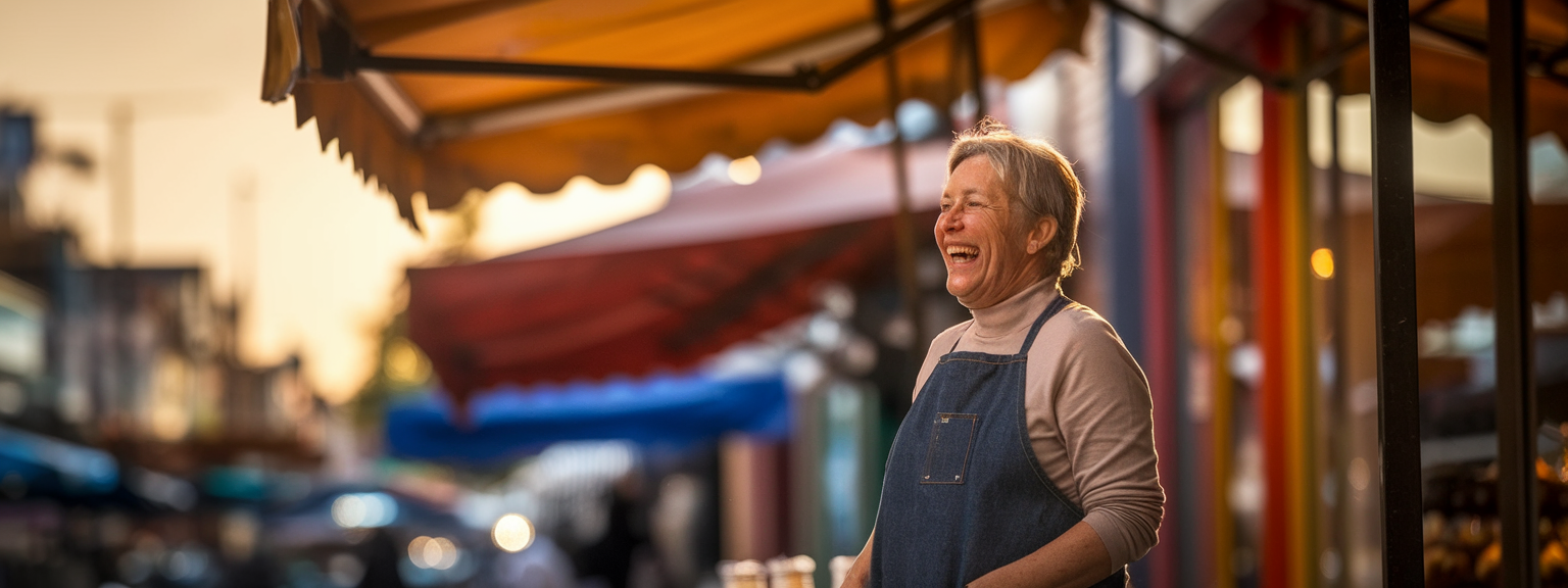 [Photographer capturing a candid couple crossing a busy city street, demonstrating Street Photography techniques in an urban scene]