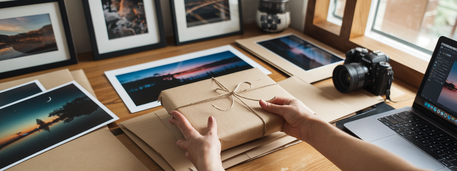 [Creative entrepreneur brainstorming products on a laptop and notebook — turning passion into profit]